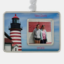Maine Vacation Family Foto West Quoddy Lighthouse