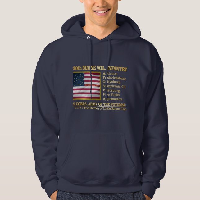 Maine Volunteer Infanterie (BH) Hoodie (Vorderseite)