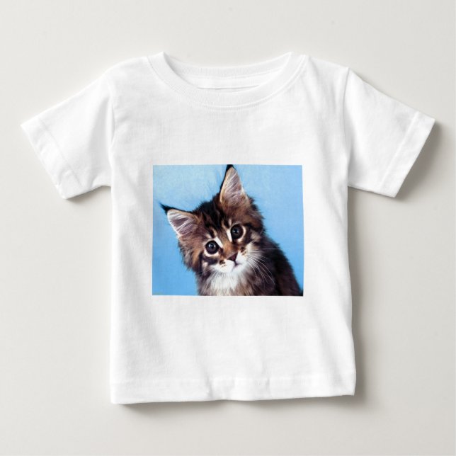 Maine-Waschbär Baby T-shirt (Vorderseite)