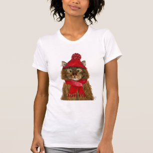 Maine-Waschbär-Katze T-Shirt