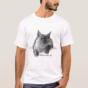 Maine-Waschbär-Katze T-Shirt