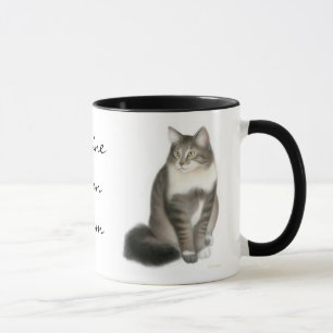 Maine-Waschbär-Mamma-Katzen-Tasse Tasse