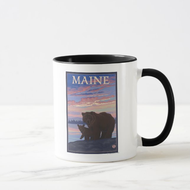 MaineBear und Cub Tasse (Rechts)