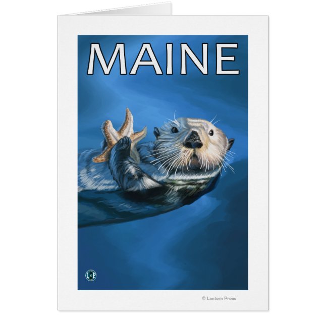 MaineSea Otter Scene (Vorne)