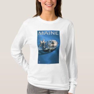 MaineSea Otter-Szene T-Shirt