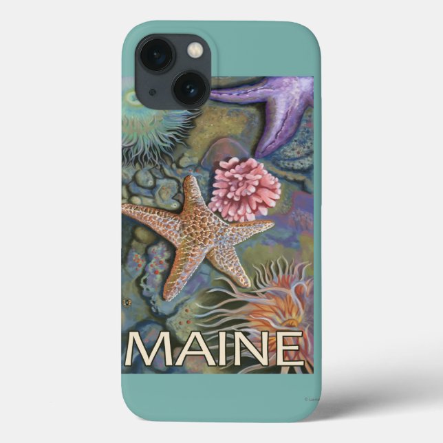 MaineTidepool Scene Case-Mate iPhone Hülle (Rückseite)