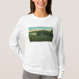 MaineView der Kühe heimwärts gesprungen T-Shirt