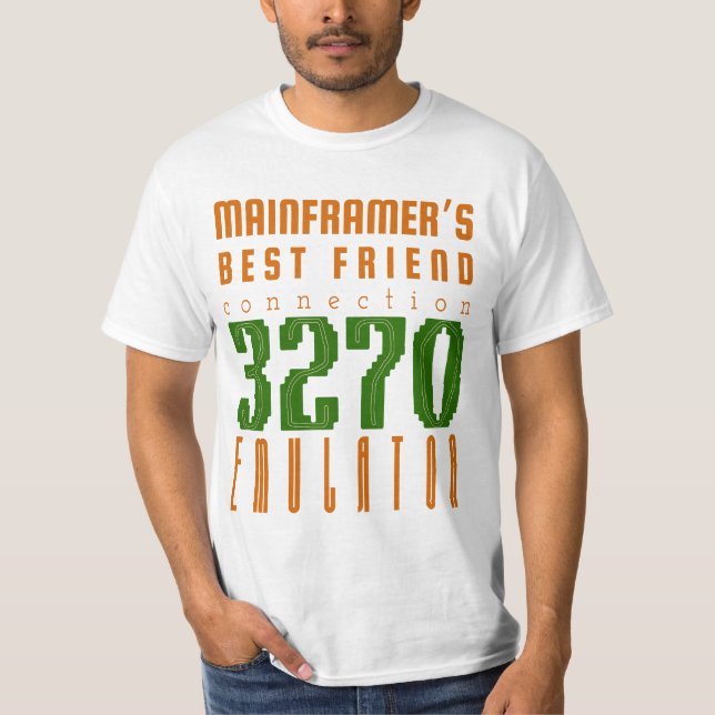 Mainframe-Computer 3270-Emulator T-Shirt (Vorderseite)