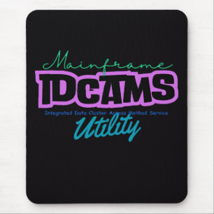 Mainframe-Computer mit IDCAMS-Dienstprogramm Mousepad