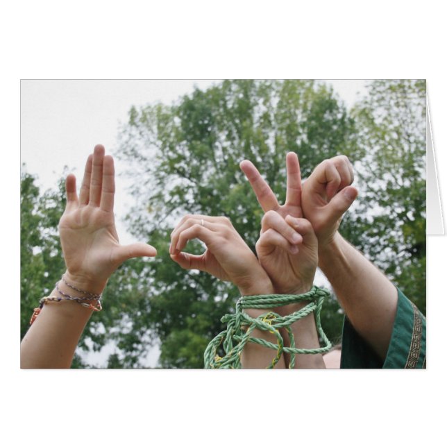 Mains d'amour (Devant horizontal)