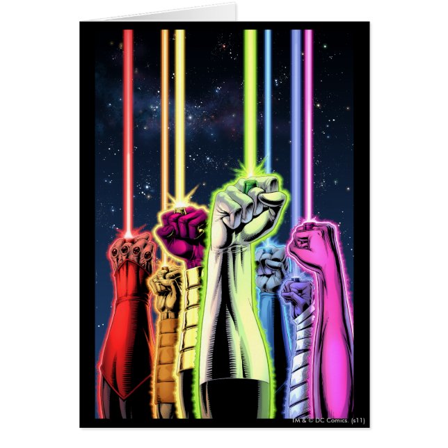 Mains dans l'air avec anneaux -Couleur (Devant)