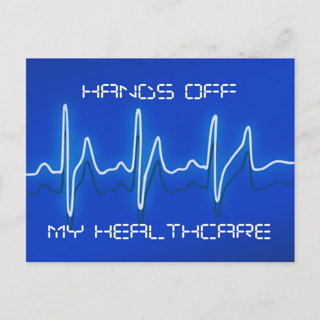 Mains De Ma Carte Postale De Soins De Santé (Devant)
