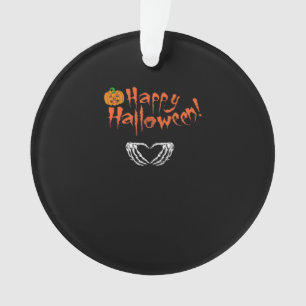 Mains éffrayantes de squelette. Joyeux Halloween.