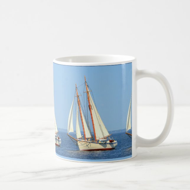 Mainschüler segeln kaffeetasse (Rechts)