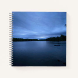 Mainsee im Blue Hard Cover Journal Notizbuch