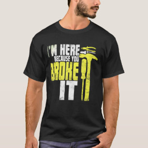 Maintenance Man Gif Handyman Plumber Geschenk T-Shirt