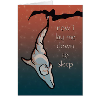 maintenant je me couche pour dormir (dauphin cocon