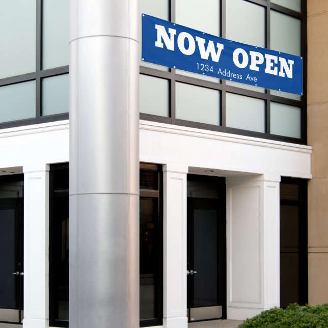 Maintenant ouvert - Bannière professionnelle étanc (Bâtiment extérieur)