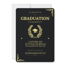 Maintenant Tendance : Invitation de Diplômé