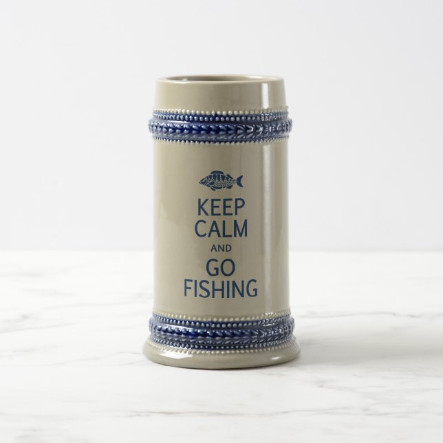 Maintenez calme et allez pêcher la tasse - (Centre)