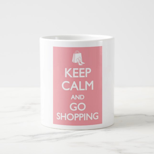 maintenez calme et allez tasse de achat (Devant)