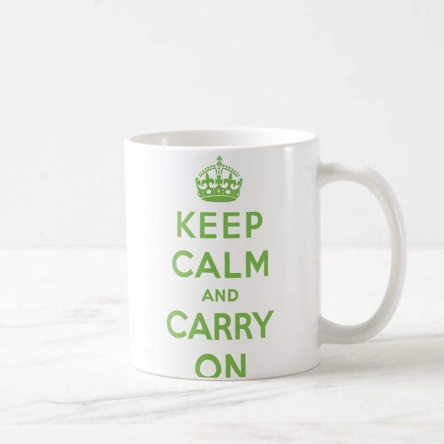Maintenez calme et continuez la tasse (Droite)