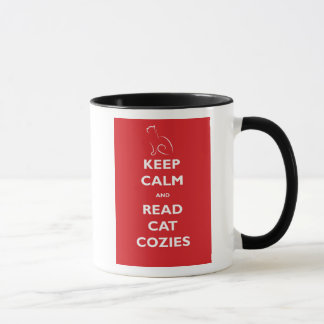 Maintenez calme et lisez la tasse à deux tons de
