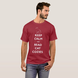 Maintenez calme et lisez le T-shirt des hommes de