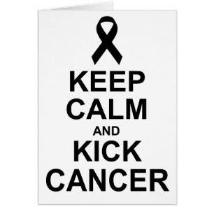 Maintenez carte calme et de coup-de-pied de Cancer