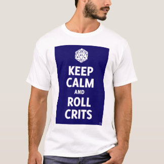 Maintenez le T-shirt calme et de petit pain de