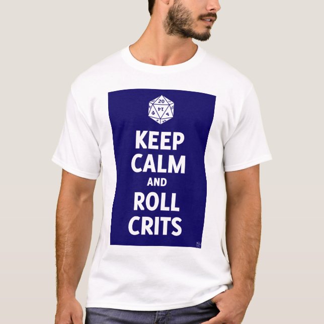 Maintenez le T-shirt calme et de petit pain de (Devant)