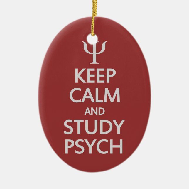 Maintenez ornement calme et d'étude de Psych de (Devant)