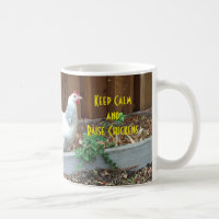 Maintenez tasse calme et d'augmenter de poulets