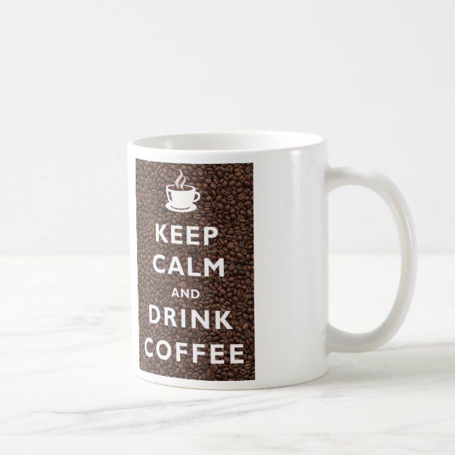 Maintenez tasse calme et de boissons de café (Droite)