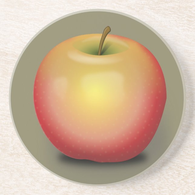 Maintosh Apple Getränkeuntersetzer (Vorne)