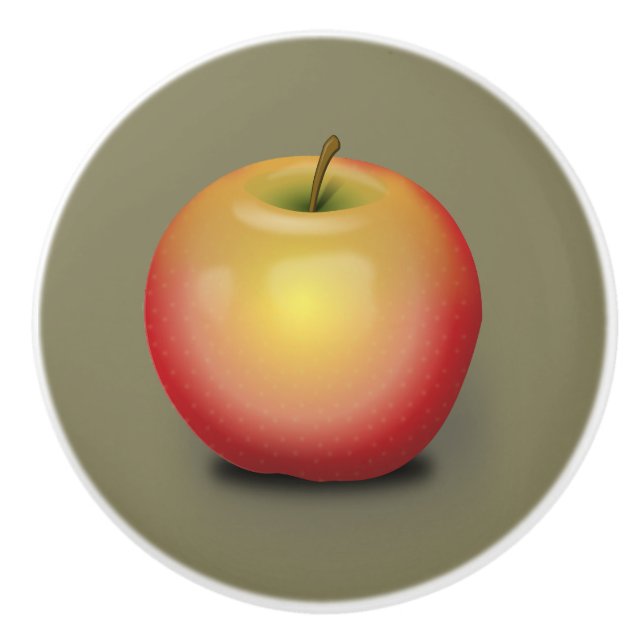 Maintosh Apple Keramikknauf (Vorderseite)