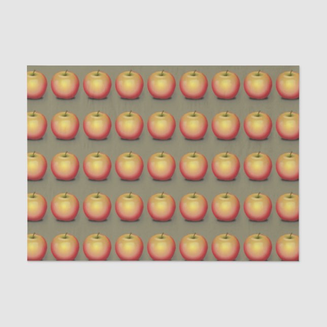 Maintosh Apple Seidenpapier (Vorderseite)