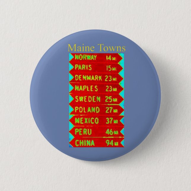 Maintown Sign Thunder_Cove Button (Vorderseite)