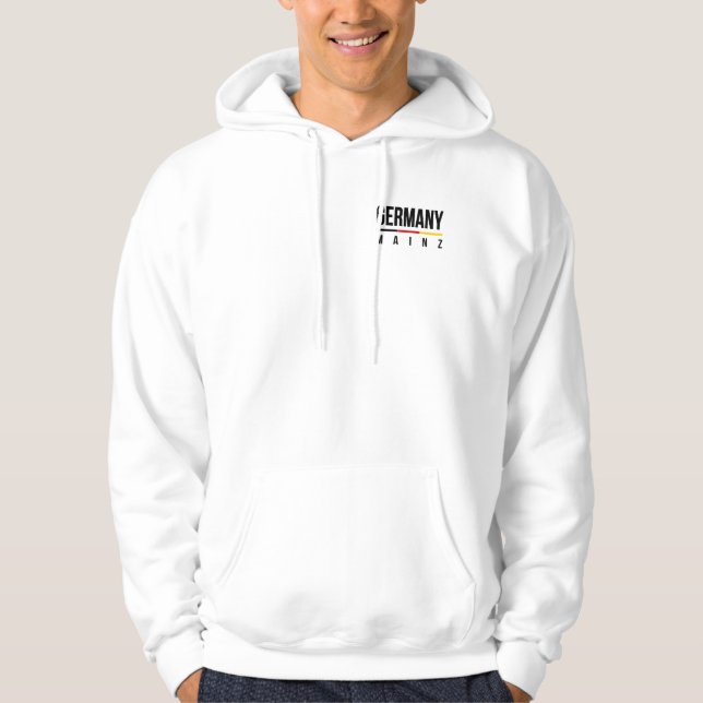 Mainz Deutschland Hoodie (Vorderseite)