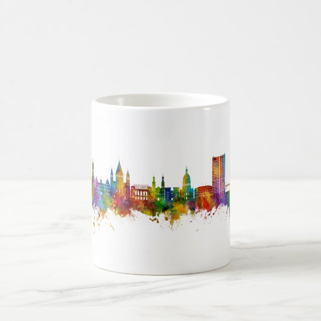 Mainz Deutschland Skyline Kaffeetasse (Mittel)