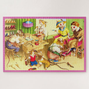 Mainzer mice cobblers and shoe store print