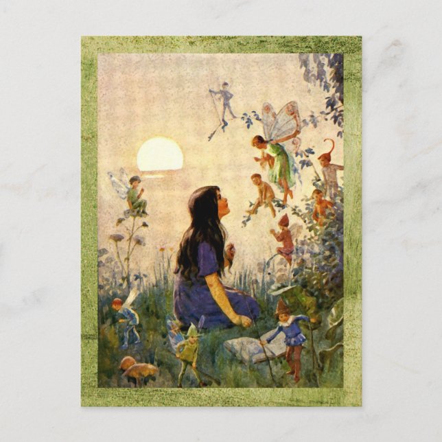 Mairy Secrets - Antiquitätenpostkarte Postkarte (Vorderseite)