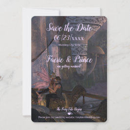 Mairy Tale Wedding - Save the Date flache Karte