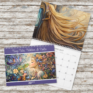 Mairy Tales, Folklore und Fables 2026 2-Seiten Kalender