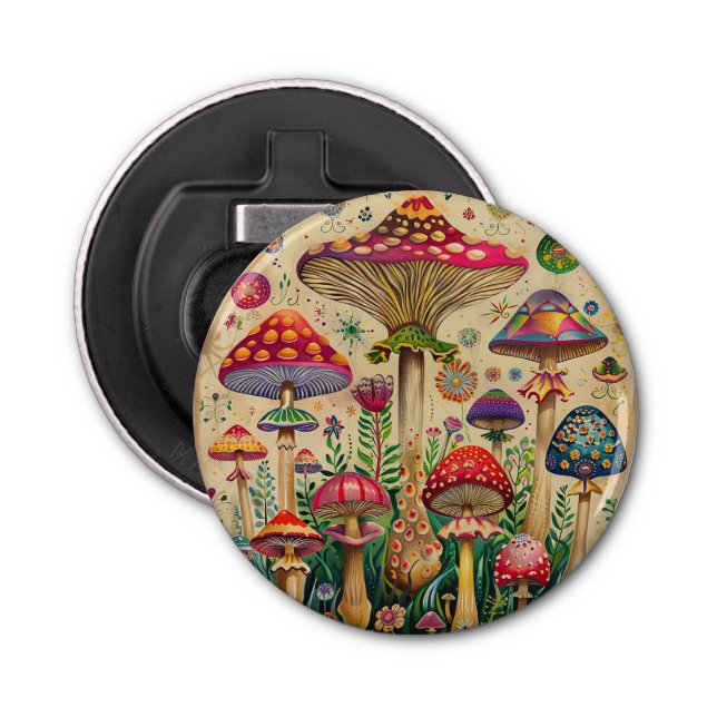 Mairytale Mushrooms Flaschenöffner (Vorderseite)