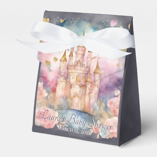 Mairytale Princess Baby Dusche Geschenkschachtel (Vorderseite)