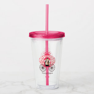 Mairytale Royal Princess Carriage Girl Acryltrinkbecher