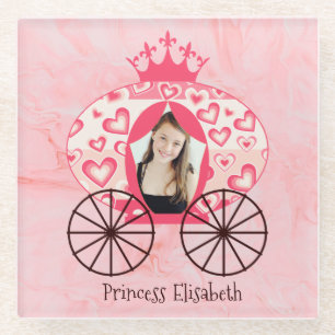 Mairytale Royal Princess Carriage Girl Glasuntersetzer