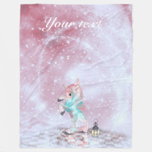 Mairytale Unicorn Fleecedecke