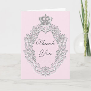 Mairytale Vintag Prinzessin Danke Falten Karte